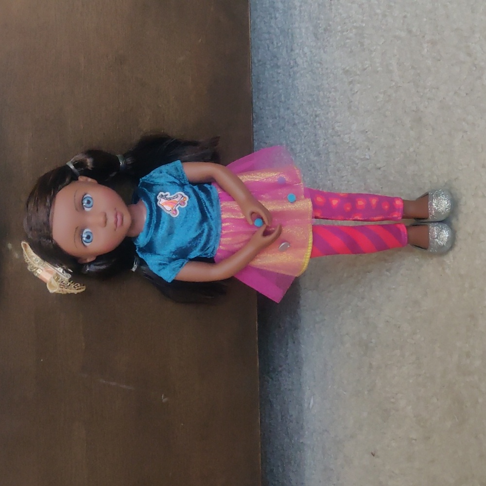 GLITTER GIRLS POSEABLE DOLL" ODESSA" 14 INCH